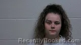 Mugshot of Zandi Englebrecht Nivens booked in Giles County, Tennessee on August 24, 2026