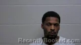 Mugshot of Kevon Dvante Mitchell booked in Giles County, Tennessee on October 6, 2026