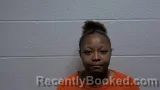 Mugshot of Kariana Miel Lancaster booked in Giles County, Tennessee on October 22, 2026