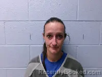 Mugshot of EMILY SLOANE JOHNSON booked in Grainger County, Tennessee on March 30, 2026