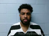 Mugshot of WAHKEEM AHMAD SIMPSON booked in Grainger County, Tennessee on March 31, 2026