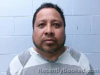 Mugshot of SANTOS VELEDIAZ CASTILLO booked in Grainger County, Tennessee on June 20, 2026