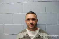 Mugshot of Brandon Keith Nicley booked in Grainger County, Tennessee on August 26, 2026