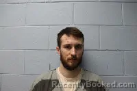 Mugshot of Cameron Christopher Allen Collins booked in Grainger County, Tennessee on August 26, 2026