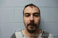 Mugshot of Bradley William Burgess booked in Grainger County, Tennessee on September 8, 2026