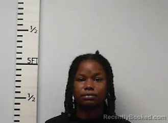 Mugshot of Latiayanel Chanel Adamore booked in Hardin County, Texas on August 24, 2026