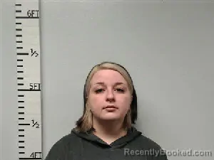 Mugshot of Kristen Amber Dickerson booked in Hardin County, Texas on March 23, 2026