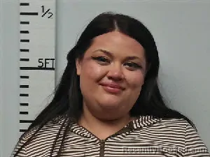 Mugshot of Ashley Bianca Flores booked in Hardin County, Texas on July 23, 2026