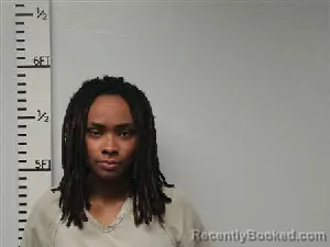 Mugshot of Ayana Marie Garrett booked in Hardin County, Texas on July 3, 2026