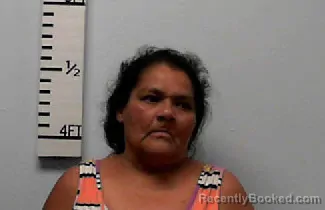 Mugshot of Alice Garcia booked in Hardin County, Texas on July 5, 2026