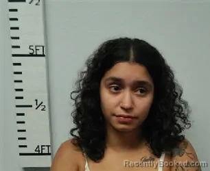 Mugshot of Ariyanna Petra Gonzalez booked in Hardin County, Texas on August 17, 2026