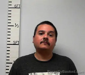 Mugshot of David Mendardo Garza booked in Hardin County, Texas on June 21, 2026