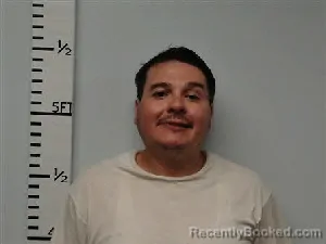 Mugshot of David Medardo Garza booked in Hardin County, Texas on July 24, 2026