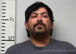 Mugshot of Javier Daniel Garza booked in Hardin County, Texas on April 10, 2026