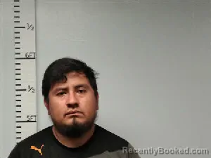 Mugshot of Jair Gutierez Hernandez booked in Hardin County, Texas on June 1, 2026