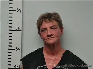 Mugshot of Angela Jean Hogue booked in Hardin County, Texas on June 25, 2026