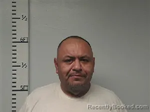 Mugshot of Ruben Moreno Linares booked in Hardin County, Texas on May 23, 2026