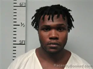 Mugshot of Demonta Keyon Montgomery booked in Hardin County, Texas on July 4, 2026