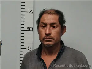 Mugshot of Francisco Javier Martinez booked in Hardin County, Texas on July 5, 2026
