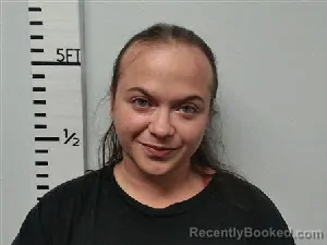 Mugshot of Solana Rayelayne Parker booked in Hardin County, Texas on June 13, 2026