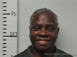 Mugshot of Angella Gwynne Williams booked in Hardin County, Texas on July 16, 2026