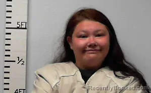 Mugshot of Lailah Marie Wilburn booked in Hardin County, Texas on May 21, 2026