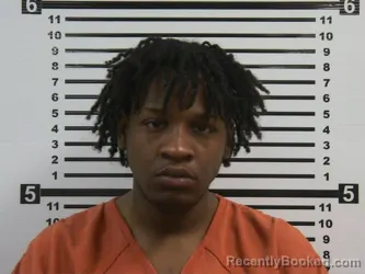 Mugshot of CEMETRIUS JAVON GIBSON booked in Hardeman County, Tennessee on March 24, 2026