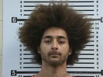 Mugshot of RAHKEEV CHARLES THOMPSON booked in Hardeman County, Tennessee on March 24, 2026