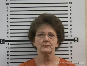 Mugshot of SHELLY ANN SALYER booked in Hardeman County, Tennessee on April 23, 2026