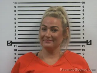Mugshot of KEELEY LYN BORDEN booked in Hardeman County, Tennessee on July 3, 2026