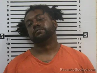 Mugshot of Jamarius Teon Robertson booked in Hardeman County, Tennessee on August 18, 2026