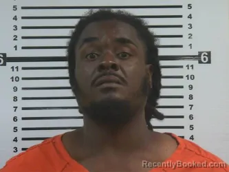 Mugshot of Quinterrio Darvis Jarmon booked in Hardeman County, Tennessee on August 20, 2026