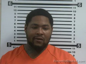 Mugshot of Javaris Tylik Beasley booked in Hardeman County, Tennessee on August 28, 2026