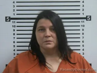 Mugshot of Ashley Gail Burns booked in Hardeman County, Tennessee on September 4, 2026