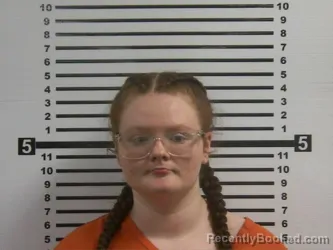 Mugshot of Abigail Renee Owen booked in Hardeman County, Tennessee on September 9, 2026