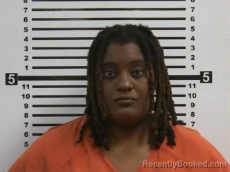 Mugshot of Mya Sade Horton booked in Hardeman County, Tennessee on October 23, 2026