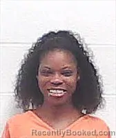 Mugshot of Jasmine Len'ee Kimble booked in Haywood County, Tennessee on August 21, 2026