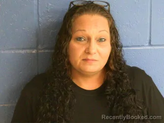 Mugshot of ANGELA MILLER BROWN booked in Humphreys County, Tennessee on June 8, 2026