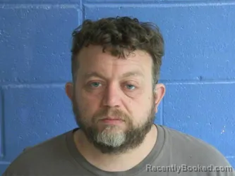 Mugshot of Joshua Ferrell Browning booked in Humphreys County, Tennessee on August 15, 2026