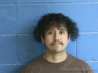 Mugshot of Maximo Martin De Leon booked in Humphreys County, Tennessee on August 26, 2026