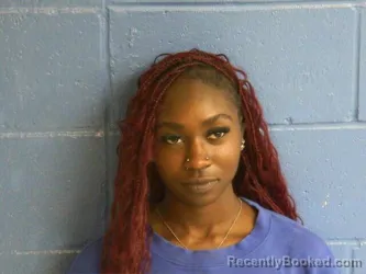 Mugshot of Dazahria Ranique Polk booked in Humphreys County, Tennessee on August 28, 2026