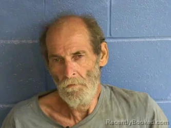 Mugshot of Jackie Neil Puckett booked in Humphreys County, Tennessee on August 28, 2026
