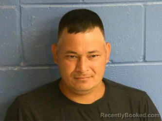 Mugshot of Josue Ubier Serrano booked in Humphreys County, Tennessee on September 7, 2026