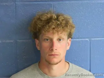 Mugshot of Cooper Robert Starkey booked in Humphreys County, Tennessee on September 8, 2026