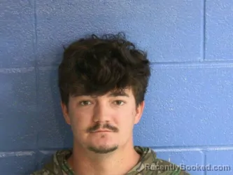 Mugshot of Austen Thomas Overton booked in Humphreys County, Tennessee on October 3, 2026