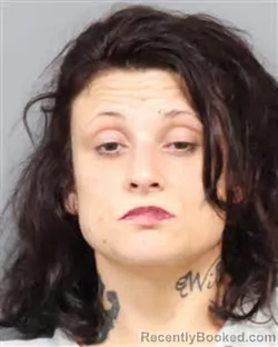 Mugshot of Ashley Leanne Hendrickson booked in Jefferson County, Tennessee on August 25, 2026