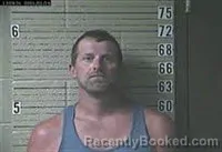 Mugshot of Daniel Barron Brown booked in Lawrence County, Tennessee on August 6, 2026