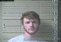 Mugshot of Adam Wyatt Collier booked in Lawrence County, Tennessee on July 29, 2026