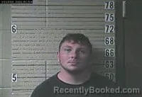 Mugshot of Branson Michael Edmiston booked in Lawrence County, Tennessee on August 14, 2026