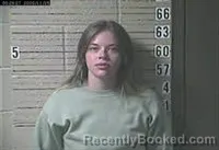 Mugshot of TAYLOR MICHELE RHINE booked in Lawrence County, Tennessee on June 15, 2026
